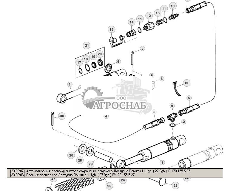 Lift Hydraulic System, 2.2 m Pickup ( - 327823) - ST277144 82.jpg